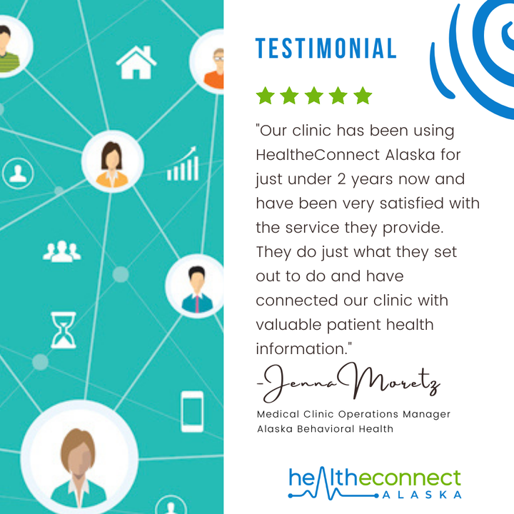 akehealth's tweet photo. At healtheConnect Alaska, we are making a difference and improving the delivery of healthcare information and it feels GREAT! Check out the latest testimonial from one of our valued participants, Alaska Behavioral Health. Learn more: https://t.co/Z8l38mW1Kw https://t.co/P8R5UKsrTi