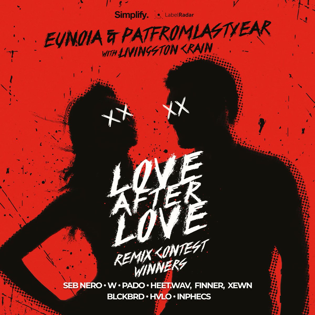 LabelRadar's tweet photo. We have the results from the @SimplifyRecs 'Love After Love' Remix Contest by @Eunoia_Official and @patFromlas featuring @livingstoncrain!

Massive congratulations to all the winners, @SebNero, W, PADO, heet.wav, Finner, xewn, BLCKBRD, HVLO, and @inphecs! 💚 https://t.co/kyZkXJnjNt