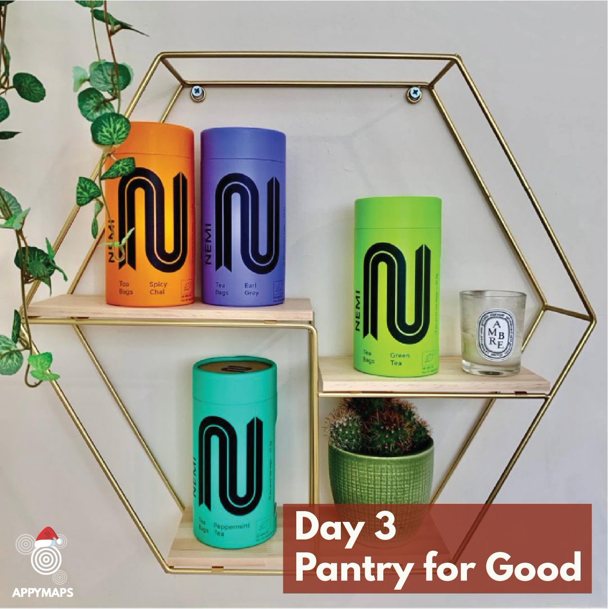 Happiness is a hot drink on a cold day. <a href="/nemiteas/">NEMI Teas</a> brings you a variety of fair-trade, organic teas while employing and training refugees - empowering them to integrate the local job market and society. 
#shopsocial #empoweringrefugees #organicteas #fairtradetea #haveacuppa