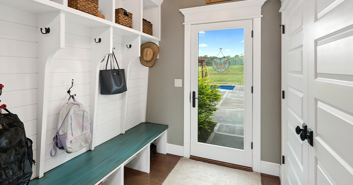 A place for shoes, backpacks, coats—not to mention storage for snow gear and a place to intercept muddy pets before they get in the house! What are some creative uses you’ve seen for a space like this?

Photo Credit: Greg Grupenhof