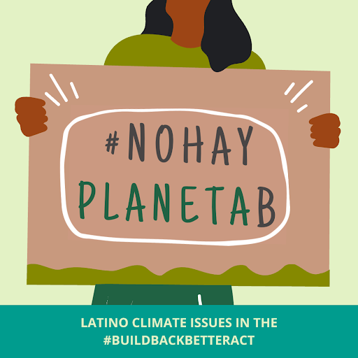 La ley #BuilBackBetter pondrá a Estados Unidos en camino a reducir la contaminación ambiental a la mitad para 2030, además de invertir en comunidades latinas y crear trabajos sindicalizados bien pagados. #NoHayPlanetaB