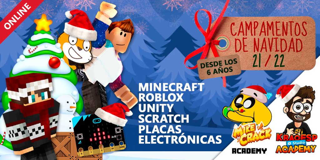 🎅🎄Llega la #Navidad y con ella los #campamentos para aprender a programar. Los chavales d 6 a 17 años lo pasarán súper!😄Con fechas y horarios para #LATAM y #España
Hay para todos #Minecraft #Roblox #Scratch #unity3d, campas familiares
RESERVA TU PLAZA
👉licenses.steamschoolinabox.com