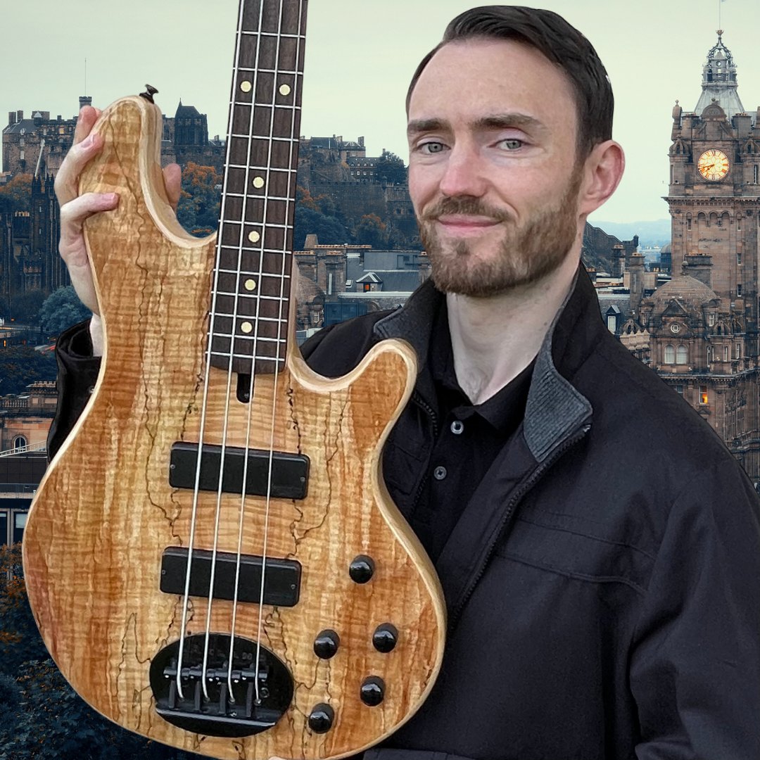 Please welcome our newest Bartolini Emerging Artist!  Jordan Hepburn!  Jordan is based in Scotland and not only rocks the bass, but is a guitarist, composer and a backup vocalist.  Both available for travel and remote collaboration.  He composes and records on Ableton Live Lite