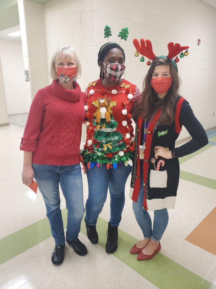 MPMSleopards's tweet photo. A favorite fun day of the year!  More to come… #SweaterDay https://t.co/gxJSd5S5ws