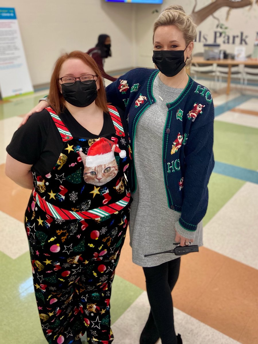 MPMSleopards's tweet photo. A favorite fun day of the year!  More to come… #SweaterDay https://t.co/gxJSd5S5ws