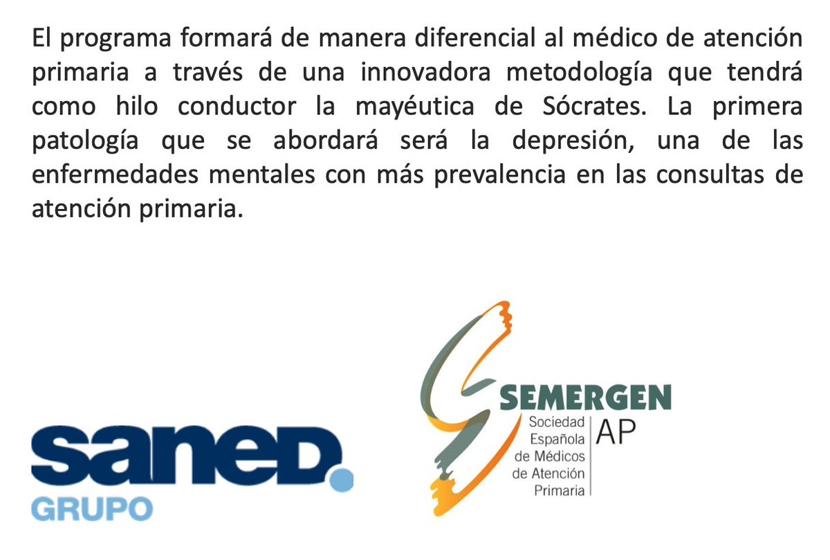 GrupoSANED's tweet photo. 🤝Grupo SANED y SEMERGEN firman un acuerdo para la formación de los líderes del futuro en Atención Primaria. @GrupoSANED @SEMERGENap #sócrates #depresión https://t.co/KbpmGNx5I0
