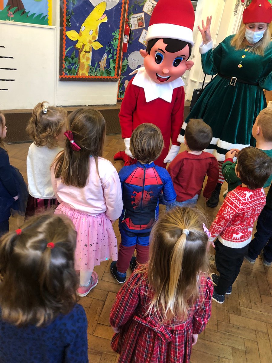 crwysprimary's tweet photo. Nursery loved seeing Buddy the Elf! #crazycharacters https://t.co/6kr3wWeE3z