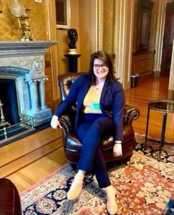 GVSchoolofCOM's tweet photo. Another alumni spotlight to brighten your day!⭐

APR Major Claire Farrell graduated in 2019.  She now works at the U.S. State Department. She has been in several roles there but recently was promoted to Public Affairs Specialist. Congratulations Claire! 👏🏼

#GVSOC #GVALUMNI https://t.co/wT2BiCRG9K
