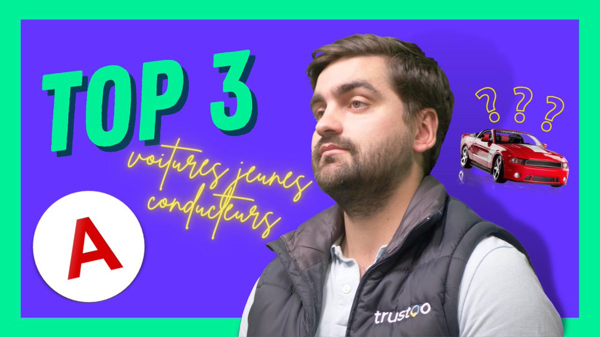 Place à la #vidéo de la semaine ! 🖥

On se retrouve pour un TOP 3 des #voitures jeunes #permis. 🚗 

N’hésites pas à venir t’abonner à notre chaîne YouTube et à nous suivre sur les réseaux sociaux. 🙏

#Automobile #occasion #cars 

youtu.be/ru8edL40VWQ