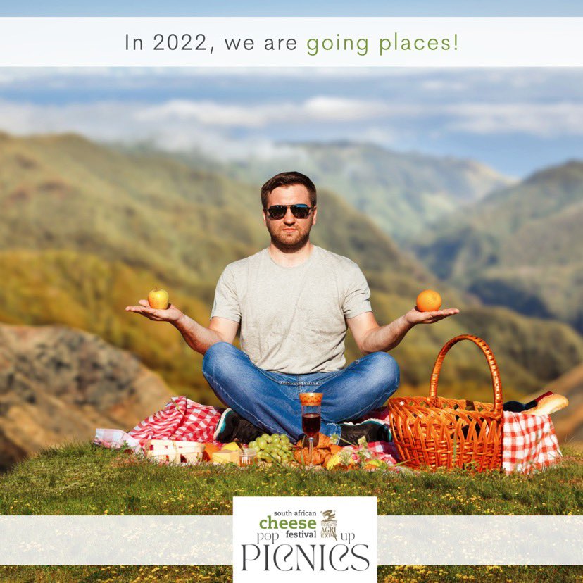 TICKETS SALES OPEN! 
We are going places in April 2022! Get your tickets NOW and join us at 1/2/3 or ALL 4 #SACheeseFest #PopupPicnics <a href="/warwickwine/">Warwick Wine Estate</a>, <a href="/BenguelaCove/">Benguela Cove Lagoon Wine Estate</a>, <a href="/GrootePost/">Groote Post Wines</a> &amp; #Sandringham - see you there! 
Get your tickets at webtickets.co.za/v2/event.aspx?… or Pick n Pay! 
Ltd 🎟