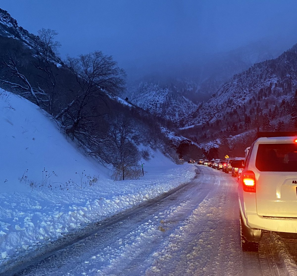 UDOT Cottonwood Canyons (@udotcottonwoods) on Twitter photo #RoadUpdate đź‘‹ #SR190 travelers!
<a href="/UPDSL/">Unified Police Dept</a> @utahdot temporarily shut down traffic at the mouth đźš§ due to road conditions & vehicles struggling, especially on steeper uphill sections. The plow has made a pass to clear and traffic is REOPENING. Expect delays this AM. <a href="/UDOTTRAFFIC/">UDOT Traffic</a> #RoadUpdate đź‘‹ #SR190 travelers!
<a href="/UPDSL/">Unified Police Dept</a> @utahdot temporarily shut down traffic at the mouth đźš§ due to road conditions & vehicles struggling, especially on steeper uphill sections. The plow has made a pass to clear and traffic is REOPENING. Expect delays this AM. <a href="/UDOTTRAFFIC/">UDOT Traffic</a>