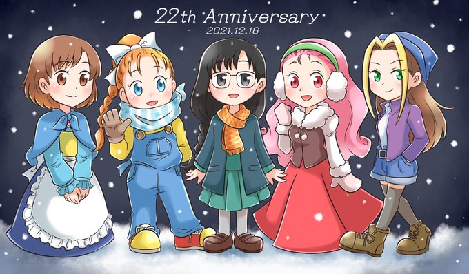 牧場物語ハーベストムーンのtwitterイラスト検索結果