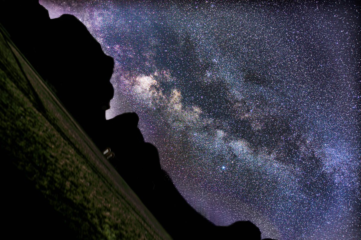 I got 0 hours of sleep last night to capture this shot of the Milky Way. This is actually my first time ever attempting a picture near the core.