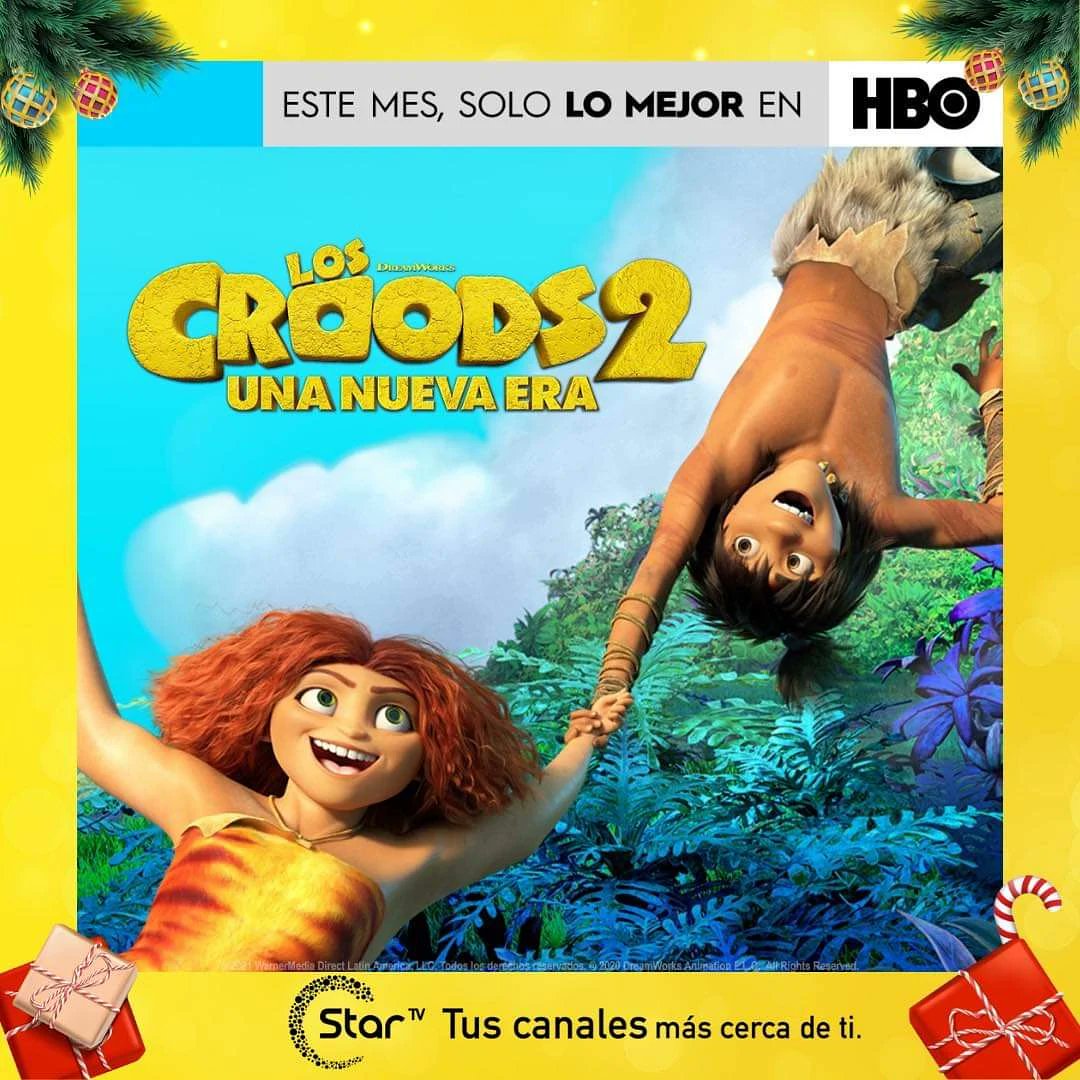 StarTVMx's tweet photo. Una nueva aventura tendrá esta familia tan única, disfruta de los #croods2 por @HBO en #StarTV , espérala muy pronto 🤩 contrata tu paquete #MiniMax #NovaMax #CosmoPlus #Universo y disfruta del contenido de #hbo , contrátalo al 800 700 7827. https://t.co/FxFV9kQTWt