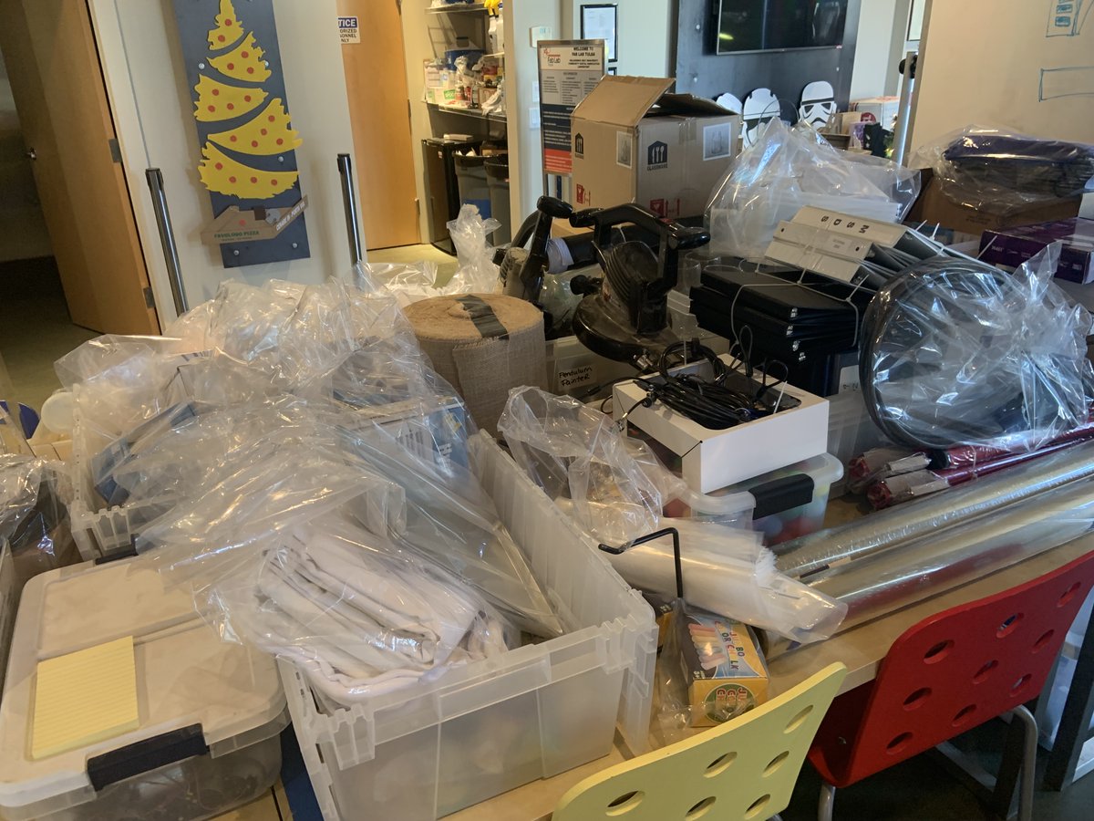 Save the date for our Moving Sale: January 15, 9am to 3pm. We're cleaning out the closets ahead of moving into the new facility. Take this opportunity to add equipment, workbenches, cabinets, tools and materials to your home workshop, small business or classroom.