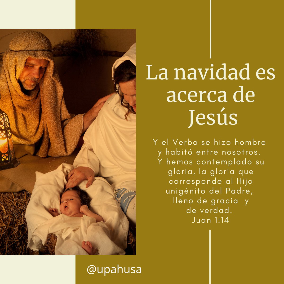 UPAHusa's tweet photo. #Dios #Jesús #EspírituSanto #LanavidadesacercadeJesús Una #Palabra de #Aliento para Ti #Hoy #Diciembre #FelizAñoNuevo https://t.co/gwPWIp3GPb