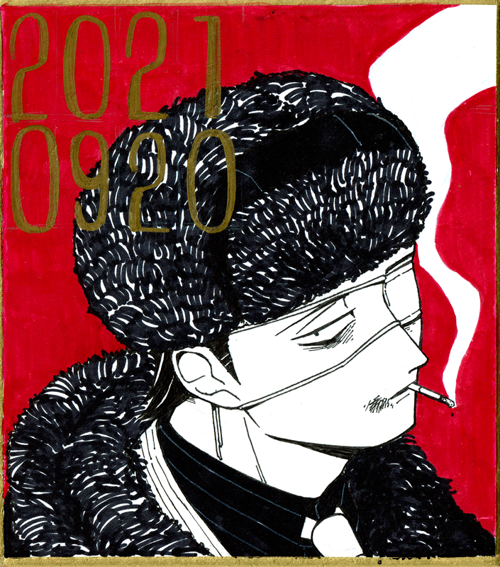 #2021年自分が選ぶ今年の4枚 
全然絵描いてなくて泣いちゃった 
