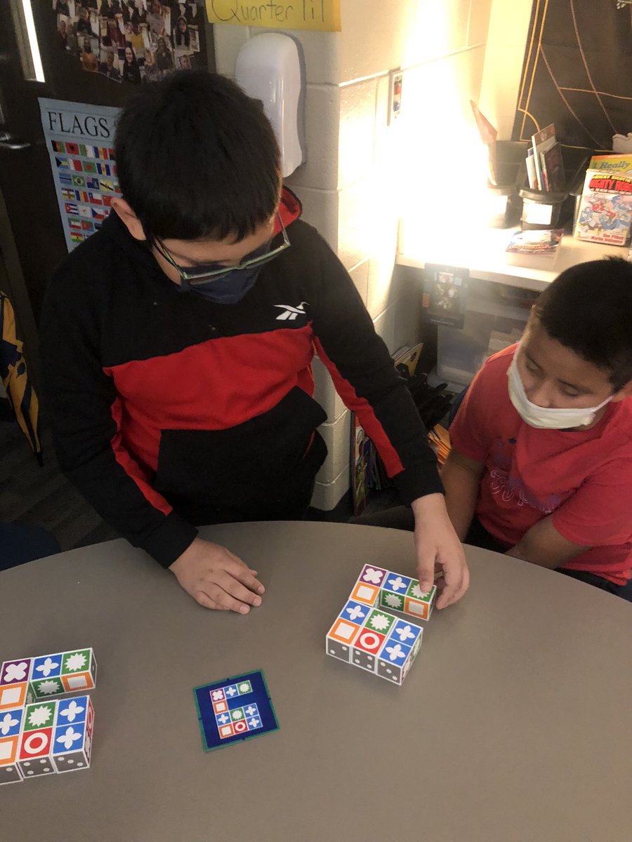 Playing games helps to promote patience, problem solving skills, persistence, and kindness. #SLCSPearson #pavetheway #pearsonpioneers