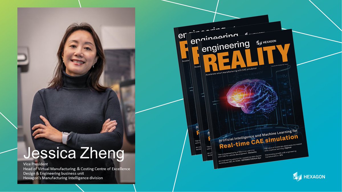 FTI_FormingTech's tweet image. VP Jessica Zheng introduces Hexagon’s VM&amp;amp;C Centre of Excellence in the Winter 2021 issue of Engineering Reality Magazine. Read about how MSC Software, Simufact, and FTI are enabling more sustainable metal manufacturing and accelerating industry 4.0. hxgn.biz/323OFsD