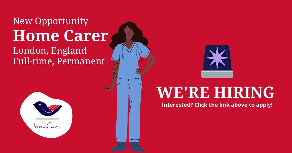 📨 URGENT! - Home Carers NEEDED in London! 🧑‍⚕️

Are you passionate about helping people? Apply at innacare.co.uk/jobs-1/home-ca… 📝 

#homecare #healthcarejobs #ukjobs #londonjobs #jobsinhealthcare #recruitment #hiring #vacancy #jobvacancy #opportunity