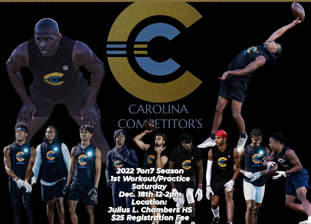 competitors7on7's tweet photo. This is the 1st workout/practice of the 2022 season let's 🔐 In and get to work any questions send us a DM or contact @ikinggreen or @704DBCoachAkers https://t.co/SCa2w1V0F6