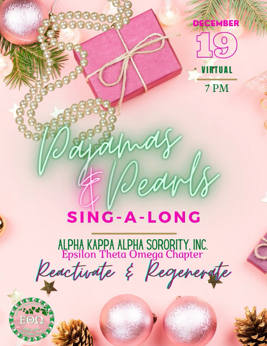 Epsilon Theta Omega Chapter (@eto_aka) on Twitter photo We want our VIPs (Very Important Pearls) back!
If you are an inactive sister or would like to invite an inactive sister please send the name and email address to paeto1908@gmail.com.
#YouIn2022 #WeAreSouthCentral #AKALife #BeEthel #AKAPEARLfection We want our VIPs (Very Important Pearls) back!
If you are an inactive sister or would like to invite an inactive sister please send the name and email address to paeto1908@gmail.com.
#YouIn2022 #WeAreSouthCentral #AKALife #BeEthel #AKAPEARLfection