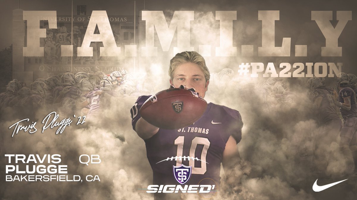 UST_Football's tweet photo. ✍️ 𝓢𝓲𝓰𝓷𝓮𝓭

Welcome to @UofStThomasMN @Travis_Plugge 🤝

#RollToms | #Pa22ion | #NSD22 https://t.co/o7BAi3JIXA