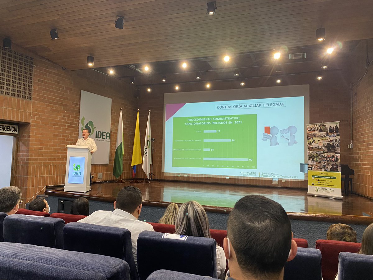 disabel_sg's tweet photo. Algunos datos del Procedimiento Administrativo Sancionatorio, según  el Contralor Auxiliar de Auditoría Delegada @ZapataPimienta de la @ContraloriaAnt. https://t.co/ApaJN3ufPy