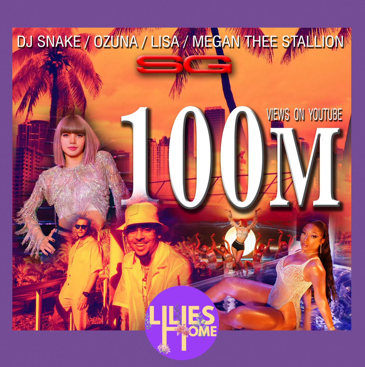 SG has surpassed 100M views. 
Congratulations 🎉 SOLM 

#LISA #SG 

youtu.be/tJXPfNDVF4I