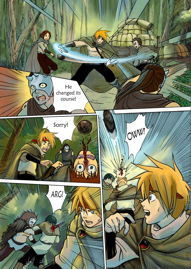 AltabeStudio's tweet image. pg15 of #2masters manga. That's a fleeting cool, not so cool moment there Jeremy.... 😆