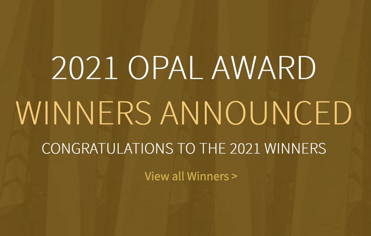 The OPAL Award tweet media