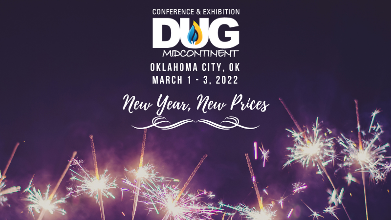 hartenergy's tweet image. New year, new prices? Register for the 2022 DUG Midcontinent Conference &amp;amp; Exhibition before prices increase on Jan. 5 and our Super Early Bird rates disappear — for good!

Secure your spot today @ hartenergy.live/dugmc 

#DUG #DUGMidcontinent #DUGMidcon #Oklahoma #OKC