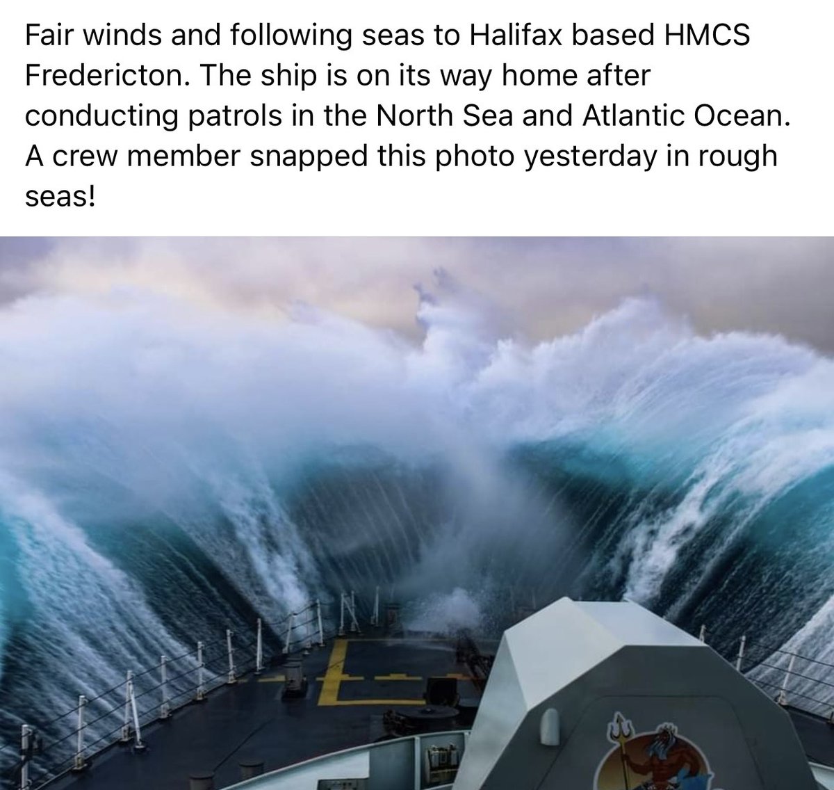 Q104Halifax's tweet image. Anna: From @NovaScotiaBuzz  @HMCSFredericton