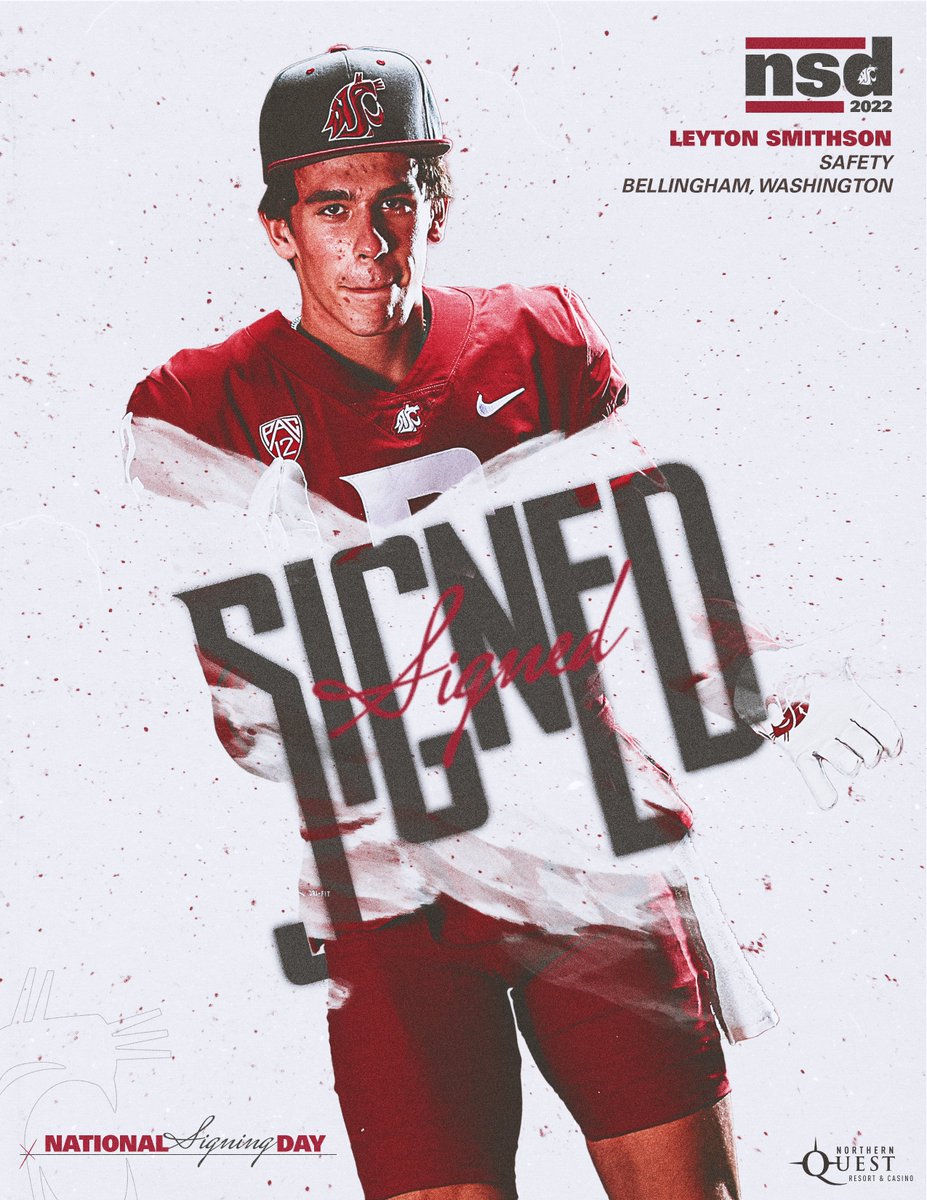 Coug Nation, welcome 𝘓𝘦𝘺𝘵𝘰𝘯 𝘚𝘮𝘪𝘵𝘩𝘴𝘰𝘯 to the family!

🔴 bit.ly/3pXFSka

#GoCougs | #WA22United