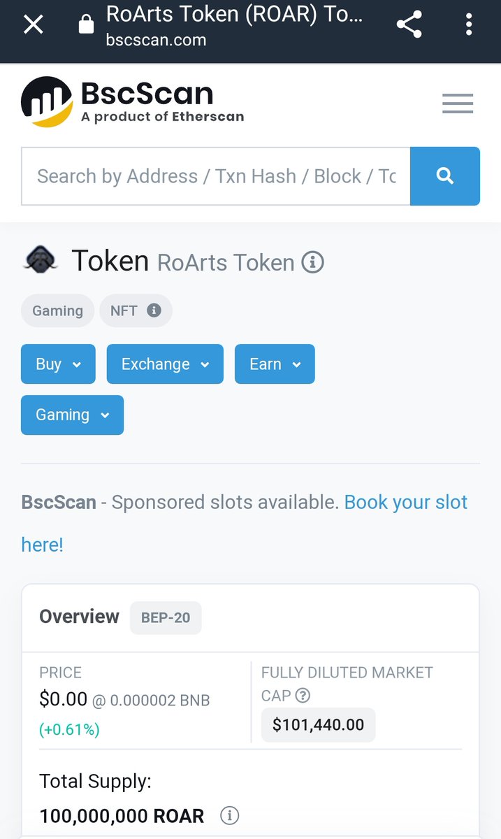 RoartsToken's tweet photo. RoArts Token is now on BSC with its logo and new information 🔥@bscscan

https://t.co/DoOP4qjZKB

Join us for all new developments 👇🏻

🇹🇷 : https://t.co/gE1LFSrvSl
🌍 : https://t.co/x3vbWlUG4F https://t.co/lZjwmtlTqM