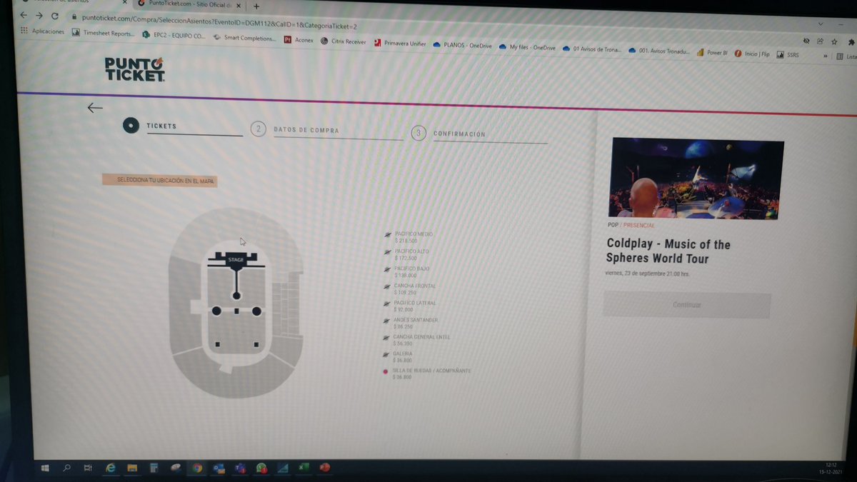dvjfish's tweet photo. @puntoticket la CTM !
Entiendo que la página colapse, jamás apareció disponibilidad de ticket ! https://t.co/G9ZIzMmikz