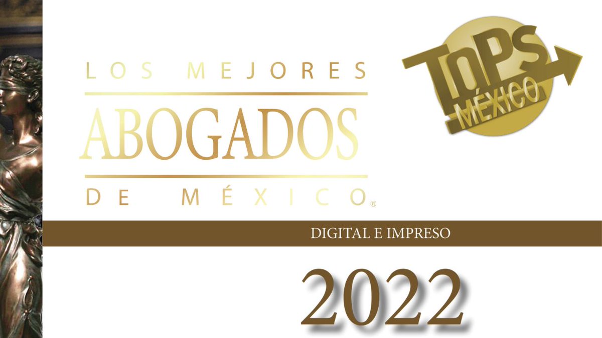 AbogadosTops's tweet photo. Con gran orgullo y entusiasmo nos complace compartirles un logro más, la publicación de nuestro noveno libro. @AbogadosTops 
 https://t.co/imB5r3xE4y

#TopsMéxico #LosMejoresDeAbogados2022 #Profesionalismo #Justicia #Experiencia #Honestidad #Suplemento2022 #LosMejoresDeAbogados https://t.co/tW3sB0u3gz