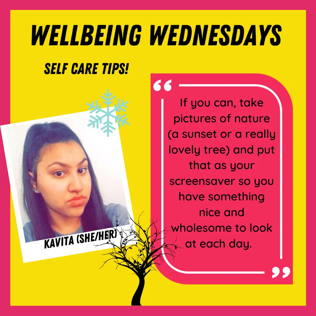 Resilience_Lab's tweet photo. Here is Kavita talking about how she looks after herself. What do you do? https://t.co/FpzmXxsLuy