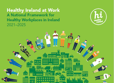 HRBdrugslibrary's tweet photo. [New to the library] Healthy Ireland at work: A National Framework for Healthy Workplaces in Ireland 2021–2025. https://t.co/hNMXDGq3dN https://t.co/aIhf25cnTl
