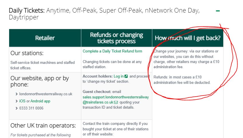 katiemarron's tweet photo. @LNRailway why does your website tell me I can change my ticket free of charge when the 5 people I have spoken to today are saying this is not the case? https://t.co/qzLWalwt4B
