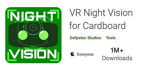 defpotecstudios's tweet photo. Our 'Night Vision for Cardboard' app just reached 1 Million Downloads! Designed for Makers and DIYers who want to build their own working night vision goggles using IR-LEDS.
https://t.co/r3ucGMhIxc

#AndroidApp #GooglePlayStore #GooglePlay https://t.co/W8TPD9b29D
