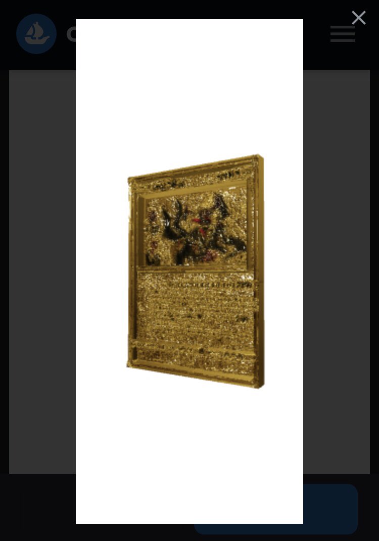 ZalgoNFT's tweet photo. 👺#NFTGiveaway👺

Just hit 7K followers.

This is a SOLID GOLD #3D #NFT that’s loadable in the #Metaverse
Thanks to @ArtworkNFT3D 🤙

I’m handing out 7 of these👺💯

To enter:
👺Follow both
 @ArtworkNFT3D &amp; me
👺Like &amp; RT
👺Tag 3 #nftcollectors 

#NFTCommunity #Polygon #ETH #NFTs https://t.co/bVM1na5ddV
