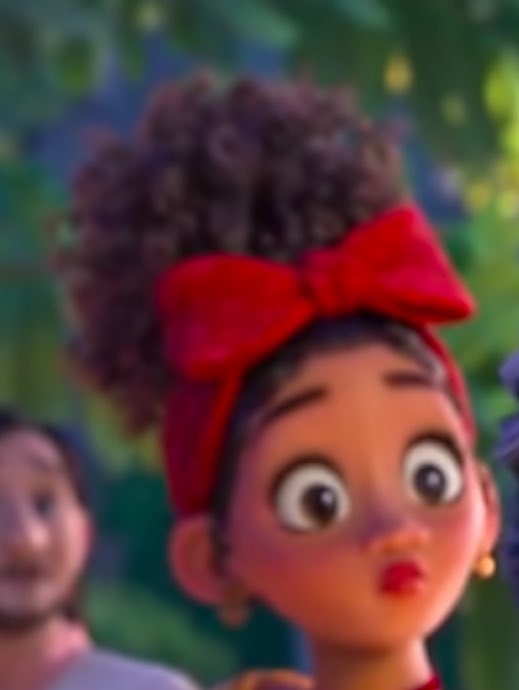 OTDEnbyCharas's tweet image. Today’s first Pansexual Character of the day is Dolores From Encanto!!!
She/They (Both Hc)!!
-🌸