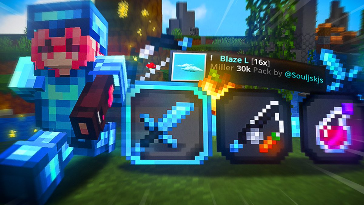 Souljskjs's tweet image. Blaze [16x] | Pack Release ☁️

⬇️ Download ⬇️
youtu.be/koCG914CyI4

¿ ❤ &amp;amp; 🔁 ?

#minecraft #texturepack #bedwars