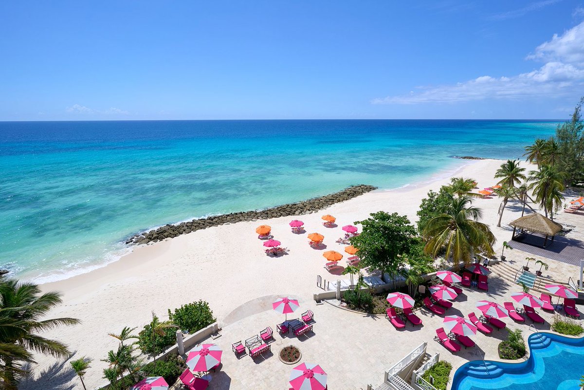 🌴Stay at the luxury beachfront O2 Beach Club & Spa - Saving of 50% & VIP Fast Track at Barbados Airport from £3,259 per person. 🍸7 nights in an Ocean View Junior Suite on All Inclusive basis ✈Includes flights & priva - bit.ly/3oXF93e