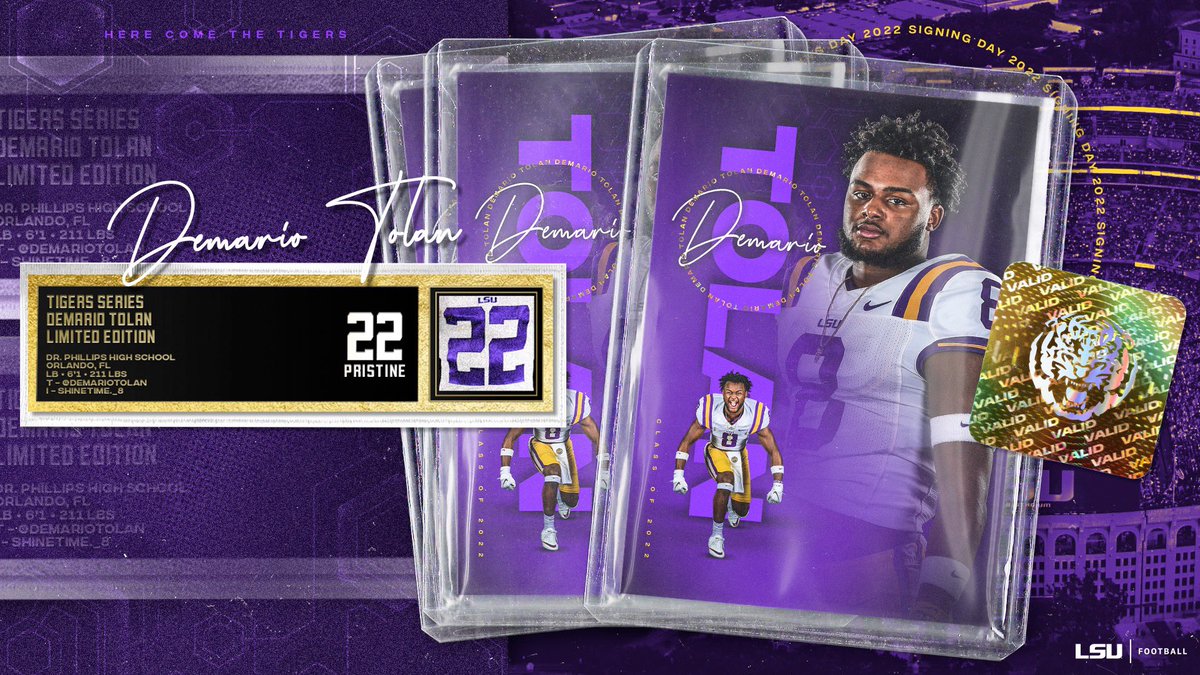 LSU Football tweet media