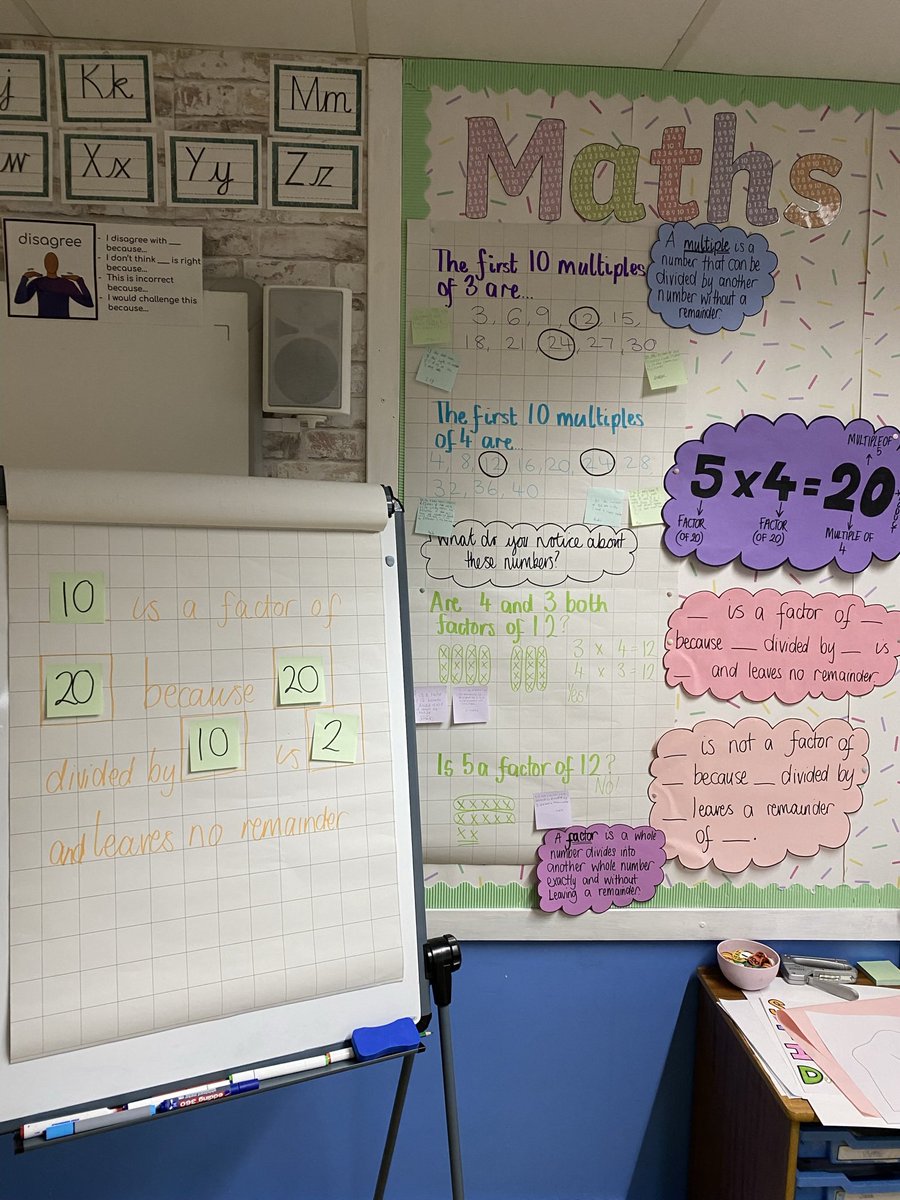 MissETeach's tweet photo. I’ve had a big push on stem sentences, vocabulary and working walls in maths… 
It’s definitely not perfected yet but I’m 100% noticing an improvement in reasoning already https://t.co/5A09ExLoZK