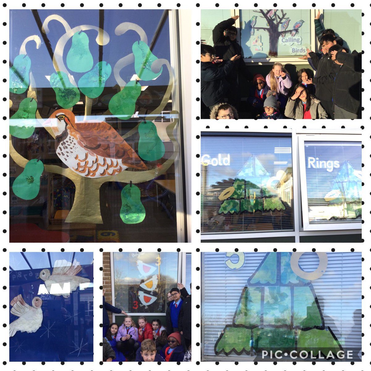 Well done to everyone who took part in decorating their windows with the “Twelve Days of Christmas”. Year 5 took a walk around the school to find them all and were really impressed! #twelvedaysofchristmas #christmaswindows