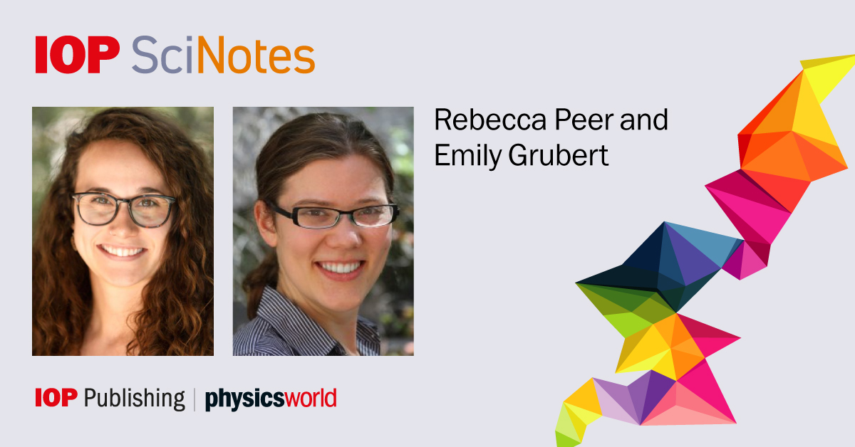 IOP Publishing (@ioppublishing) on Twitter photo IOP SciNotes Editorial Board Members <a href="/rebeccaampeer/">Rebecca Peer</a> and <a href="/emilygrubert/">Emily Grubert</a> share their insight into how the journal can impact the #EarlyCareerResearcher and enrich scientific endeavour. Read the <a href="/PhysicsWorld/">Physics World</a> interview here ow.ly/N9ie50H878W
<a href="/CEEatGT/">Georgia Tech CEE</a> <a href="/UCNZ/">University of Canterbury</a> #ECR IOP SciNotes Editorial Board Members <a href="/rebeccaampeer/">Rebecca Peer</a> and <a href="/emilygrubert/">Emily Grubert</a> share their insight into how the journal can impact the #EarlyCareerResearcher and enrich scientific endeavour. Read the <a href="/PhysicsWorld/">Physics World</a> interview here ow.ly/N9ie50H878W
<a href="/CEEatGT/">Georgia Tech CEE</a> <a href="/UCNZ/">University of Canterbury</a> #ECR