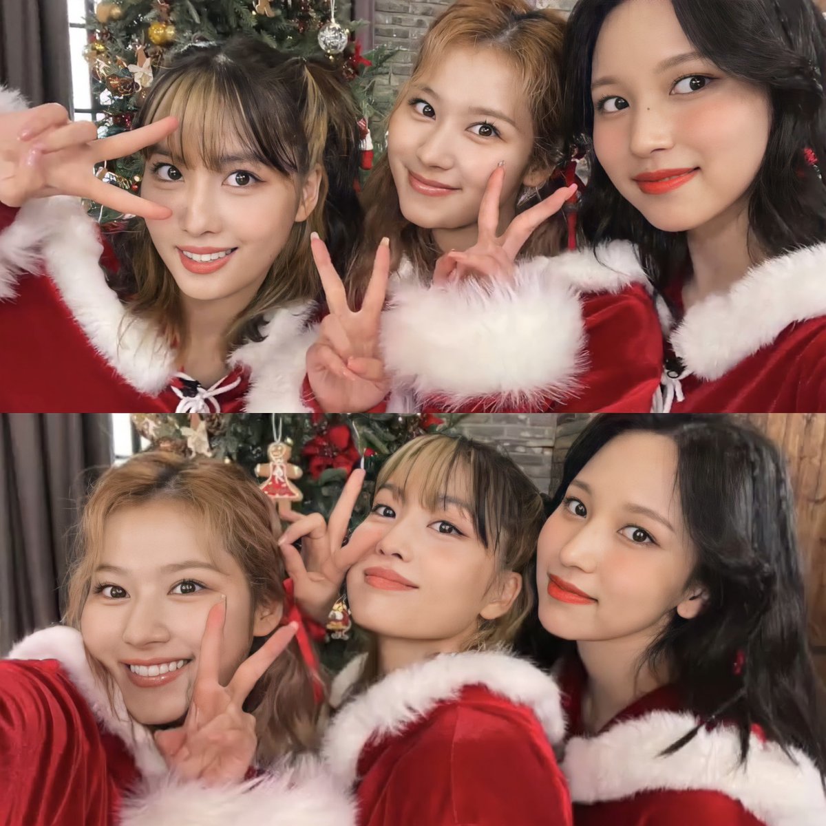 MinaParaguay's tweet photo. Queens🥰😍
.
.
.
.
#TWICE #MINA #MOMO #SANA #MERRYCHRISTMAS https://t.co/aWavz8LpDm